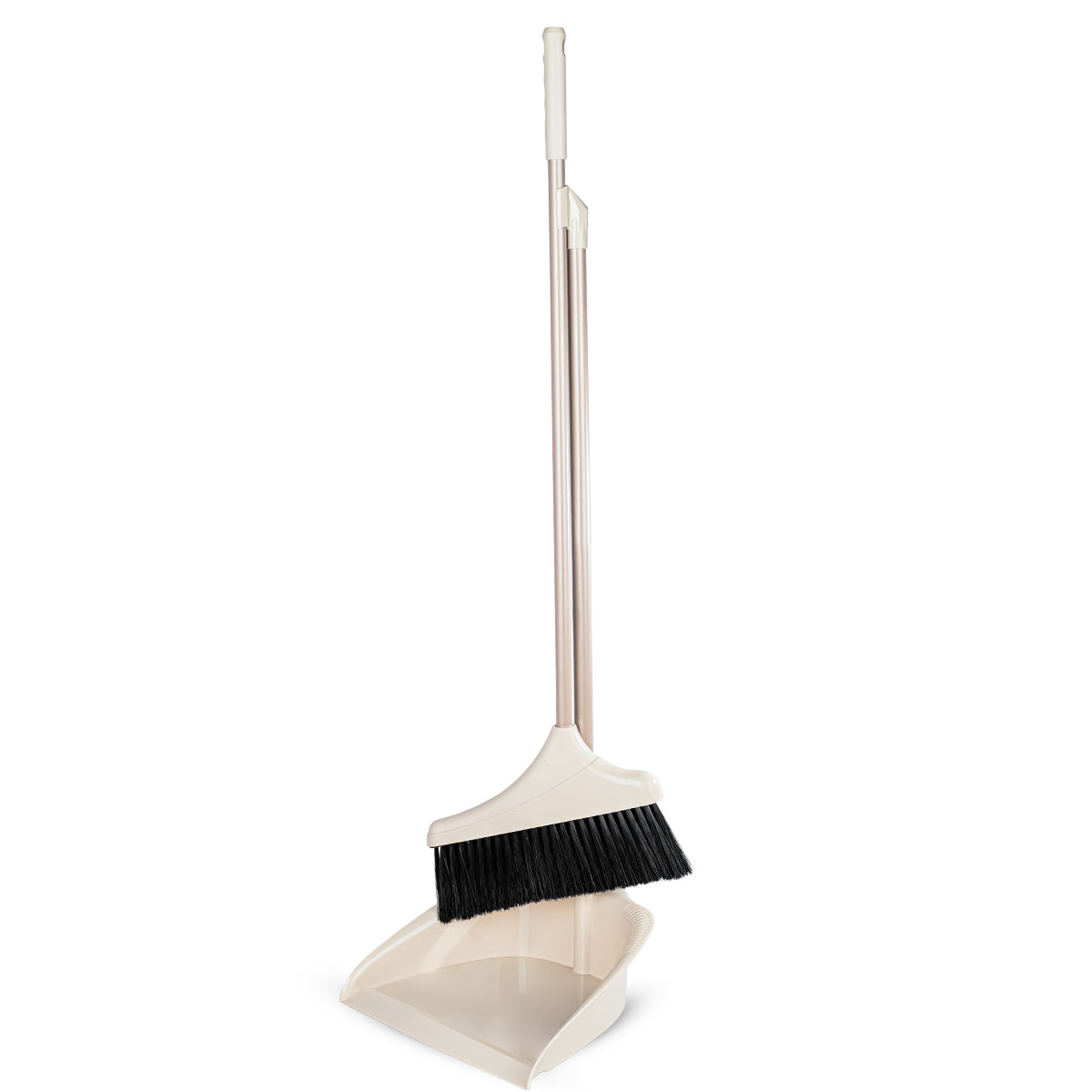 LONG HANDLE DUSTPAN WITH BRUSH