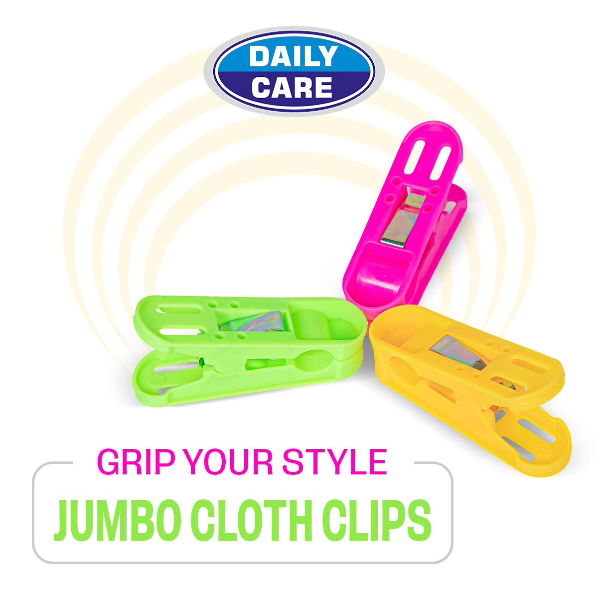 JUMBO CLOTH CLIP 12 PCS