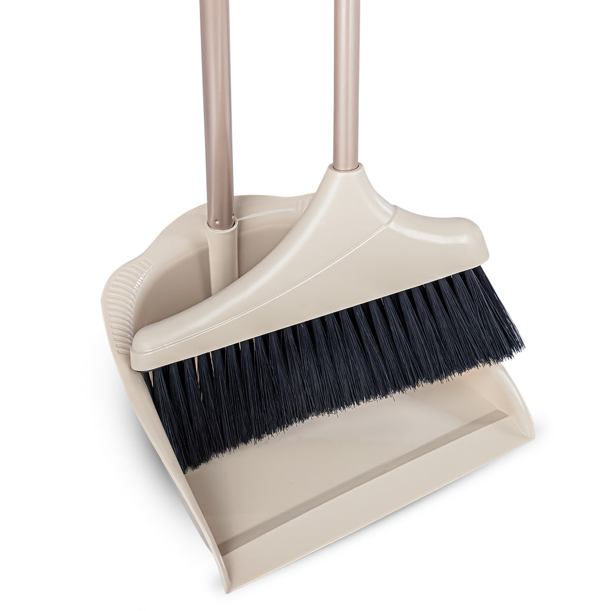 LONG HANDLE DUSTPAN WITH BRUSH