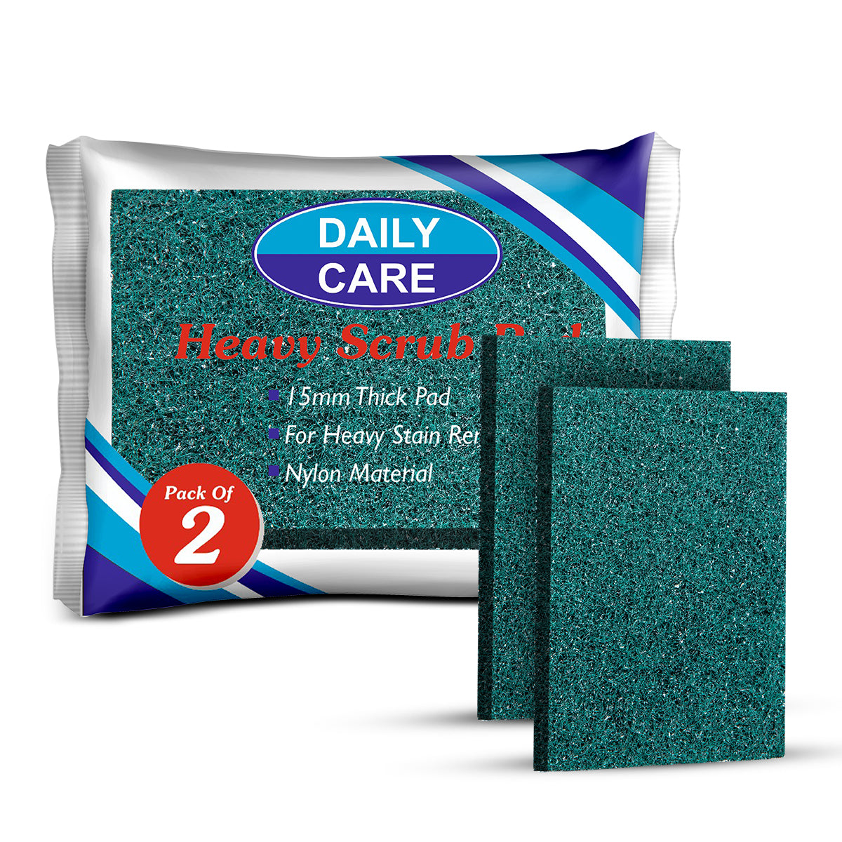 HEAVY SCRUB PAD (PACK OF 2 PCS)