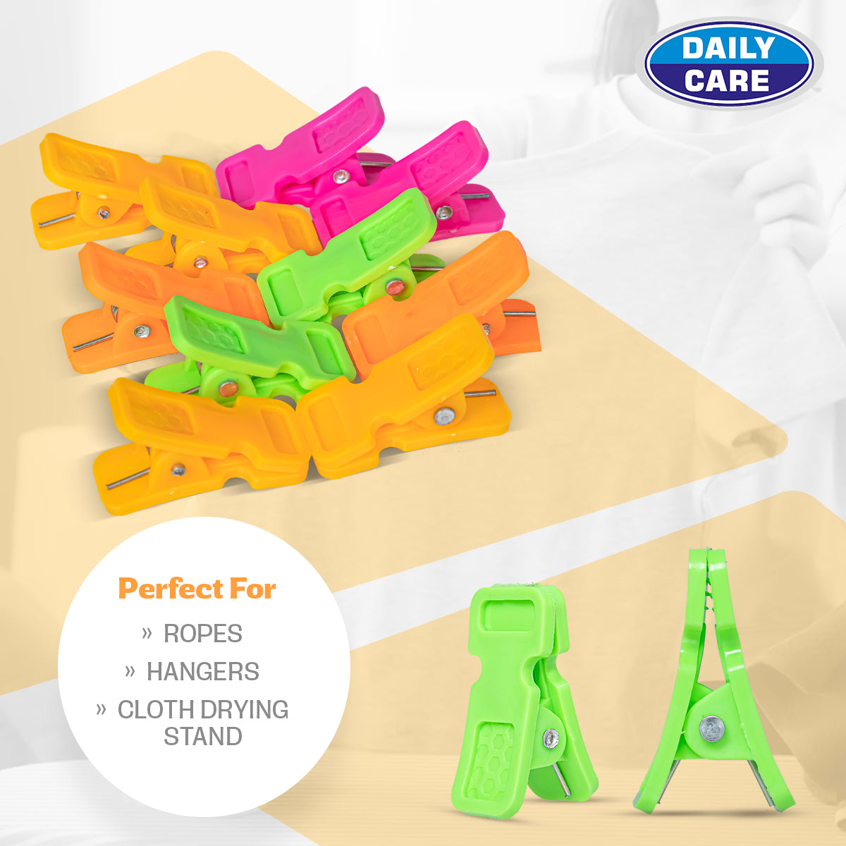 BUTTERFLY CLOTH CLIP 10 PCS