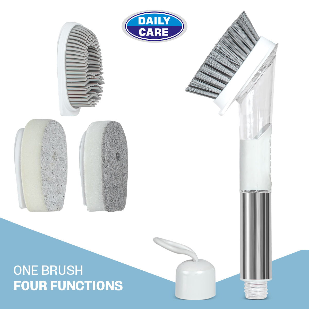 4 IN 1 SOAP DISPENSING KITCHEN BRUSH