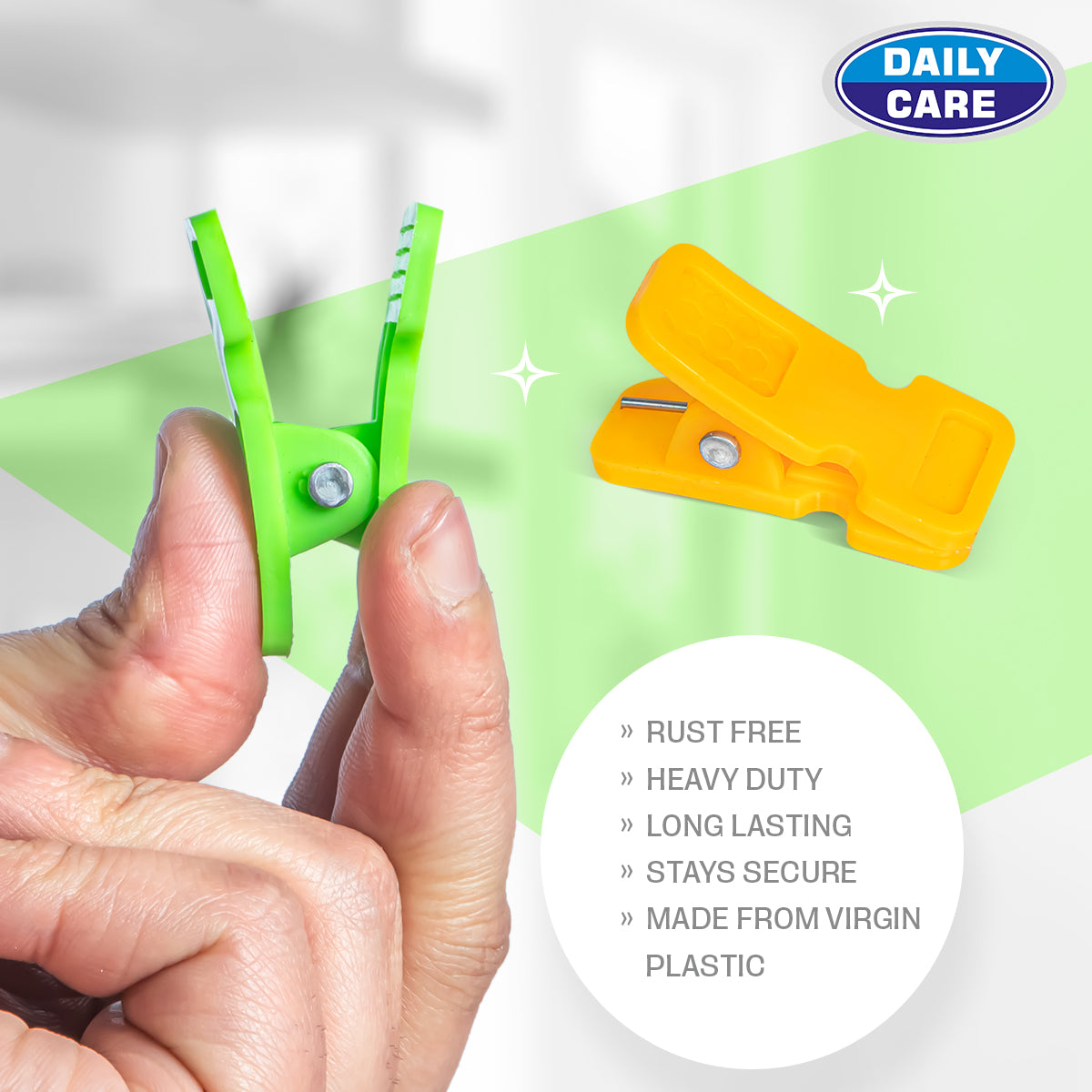 BUTTERFLY CLOTH CLIP 10 PCS