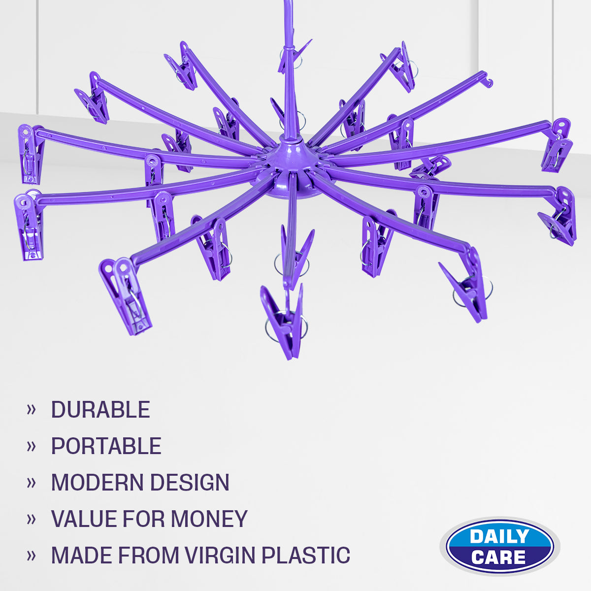 24 FOLDING CLIP HANGER