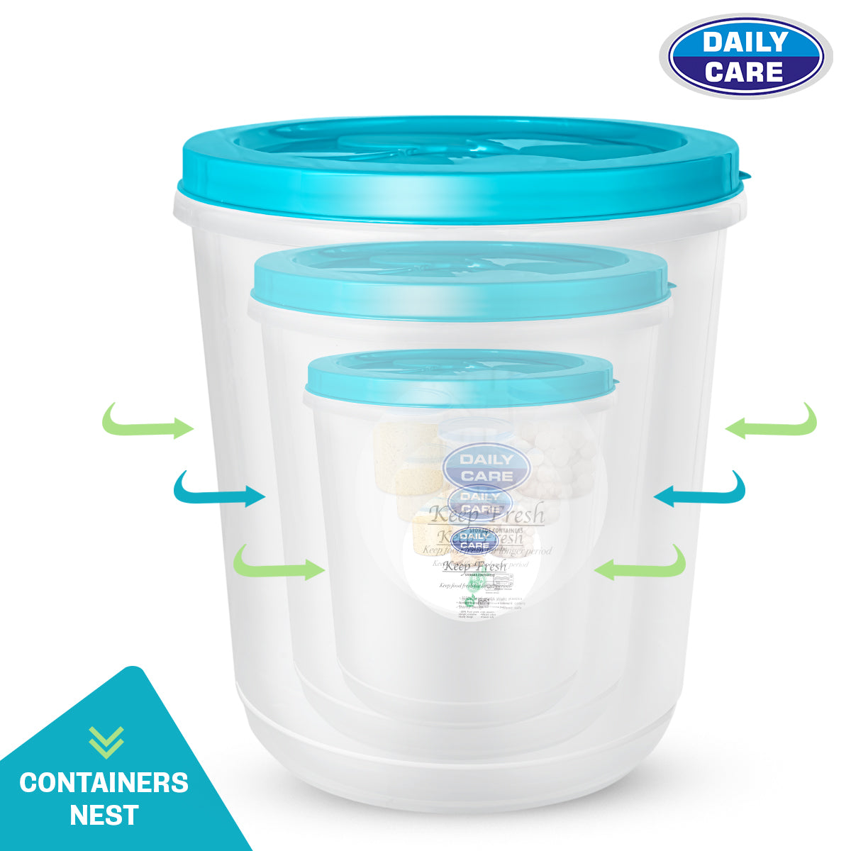 KEEP FRESH STORAGE CONTAINERS