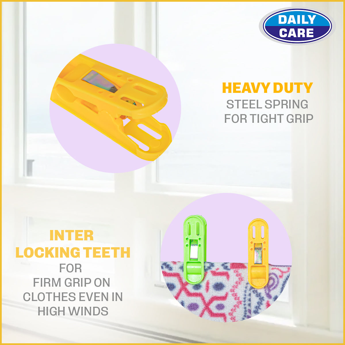 JUMBO CLOTH CLIP 12 PCS