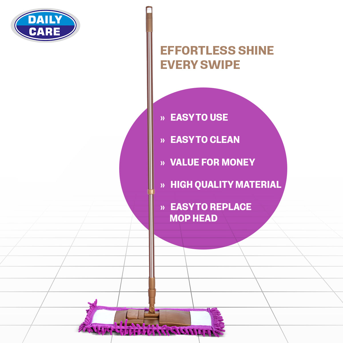 MICROFIBER FLAT CLEANING  MOP