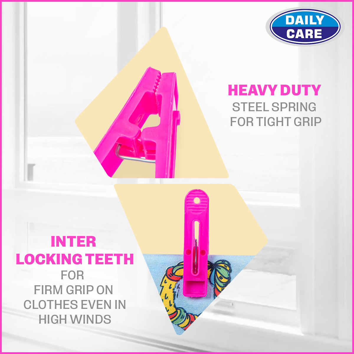 NON SLIP CLOTH CLIP 12 PCS