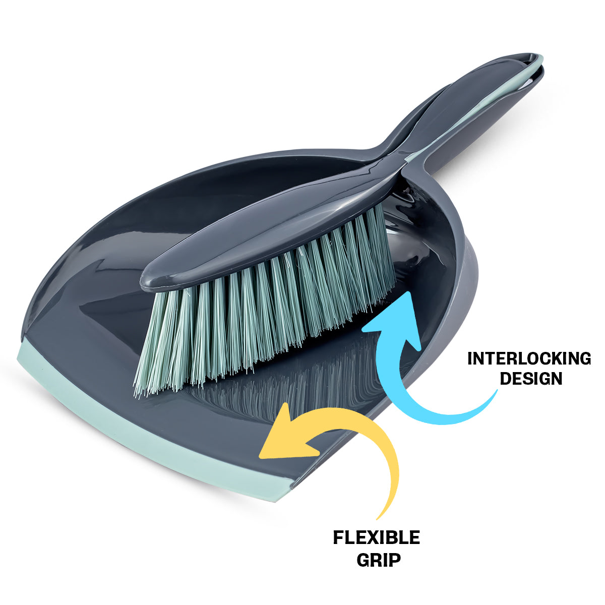 DUSTPAN WITH BRUSH
