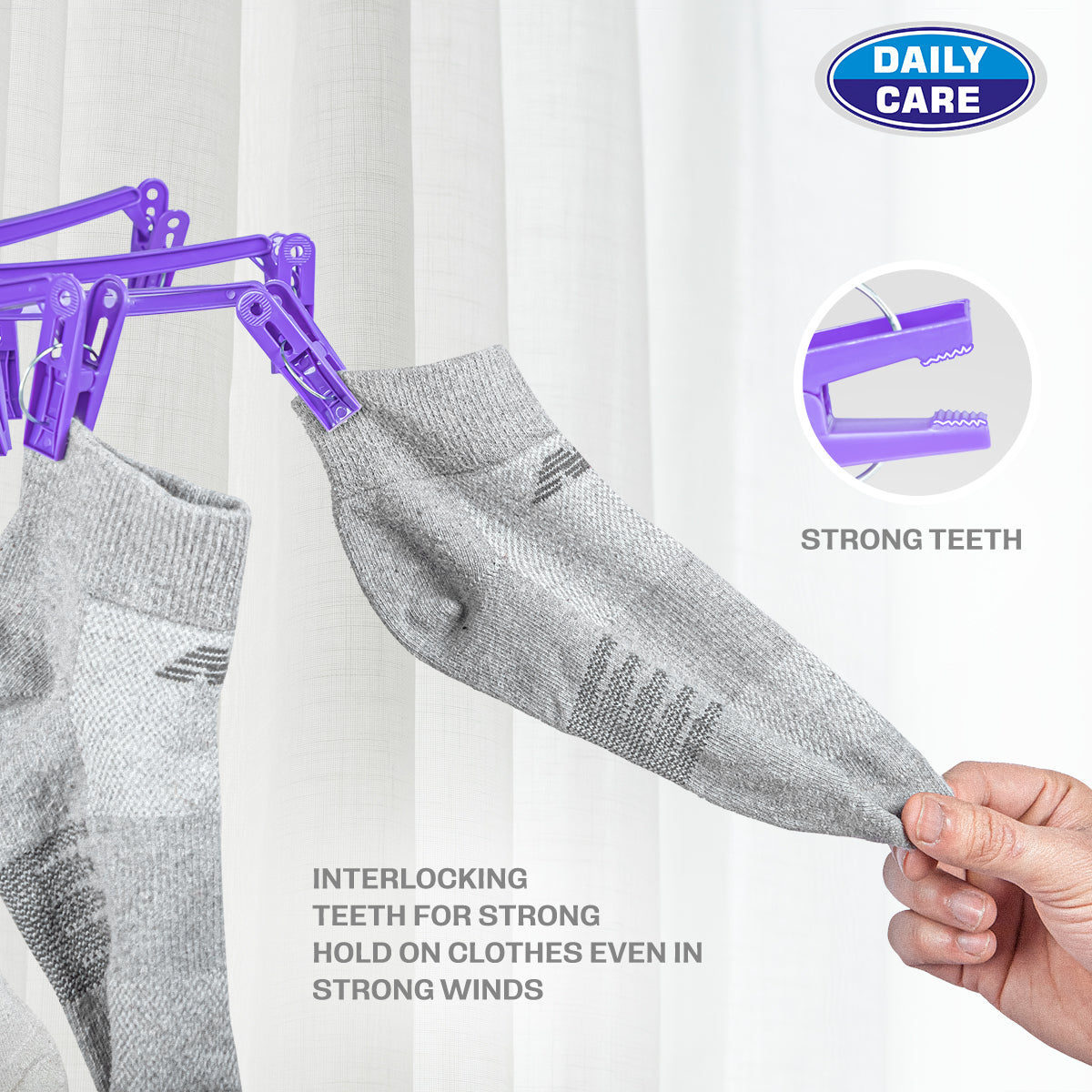 24 FOLDING CLIP HANGER