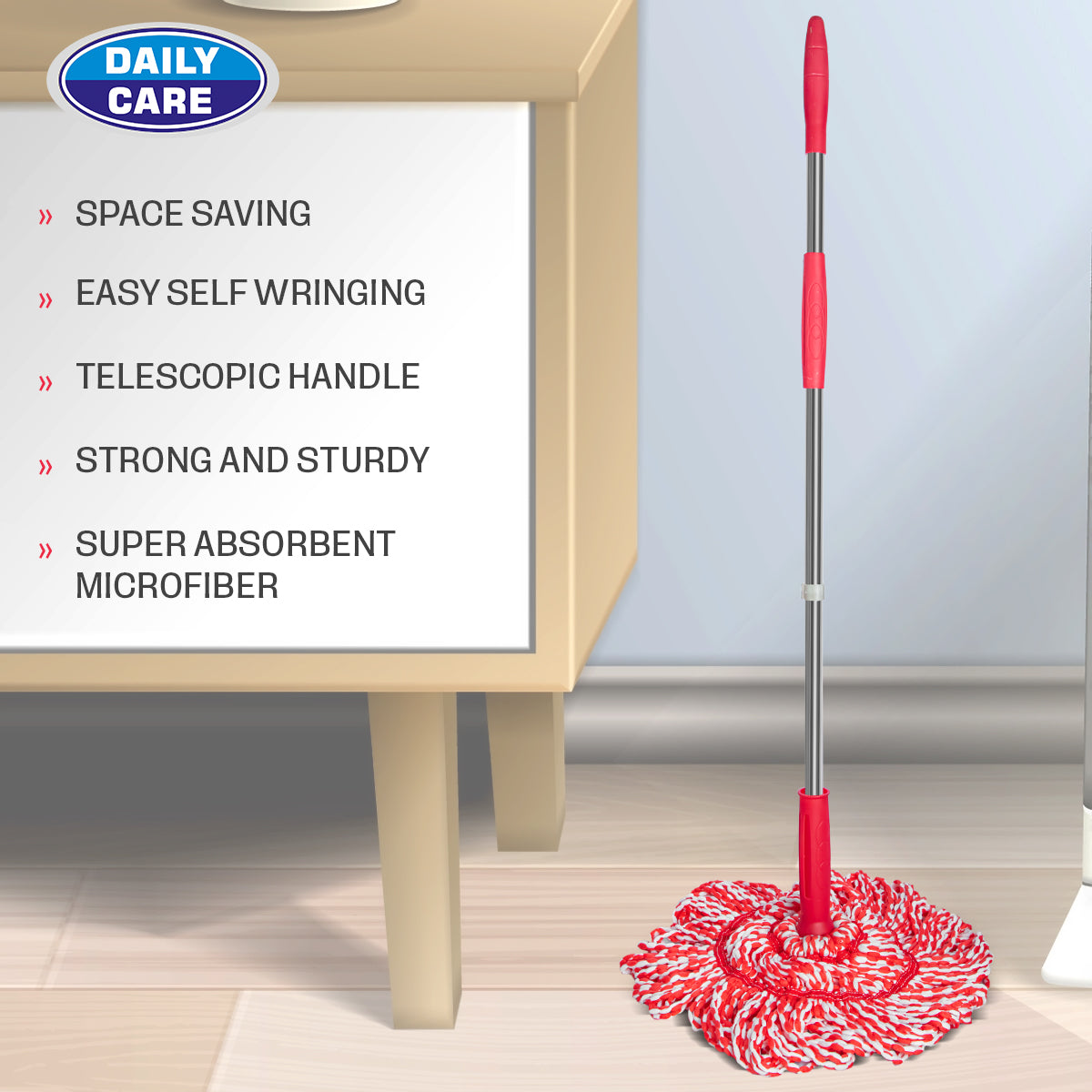 SELF WRINGING CLEANING MOP