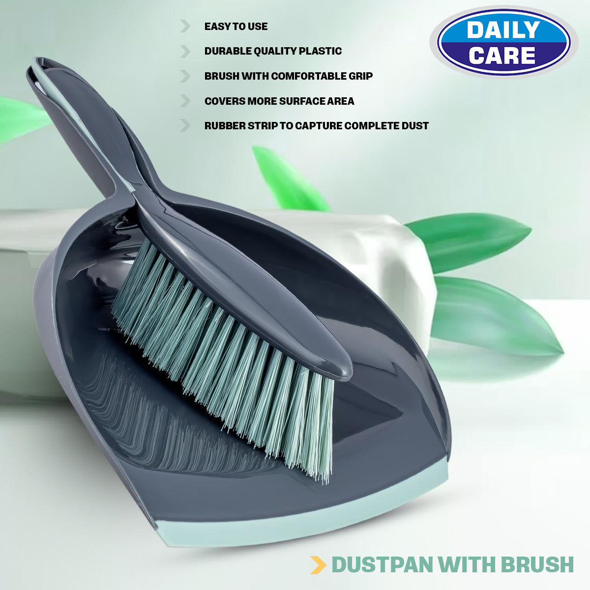 DUSTPAN WITH BRUSH