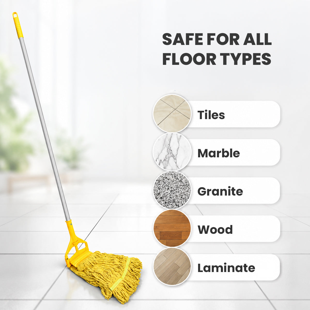 PREMIUM COTTON SCREW & FIT MOP