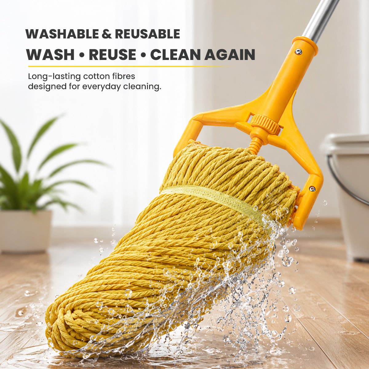 PREMIUM COTTON SCREW & FIT MOP