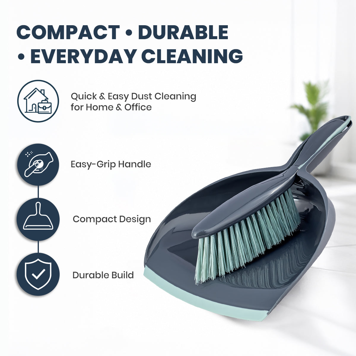 DUSTPAN WITH BRUSH